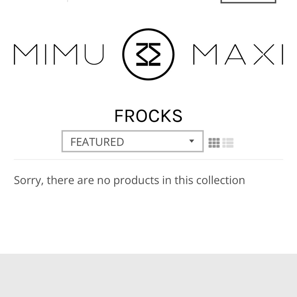 Mimu Maxi frock